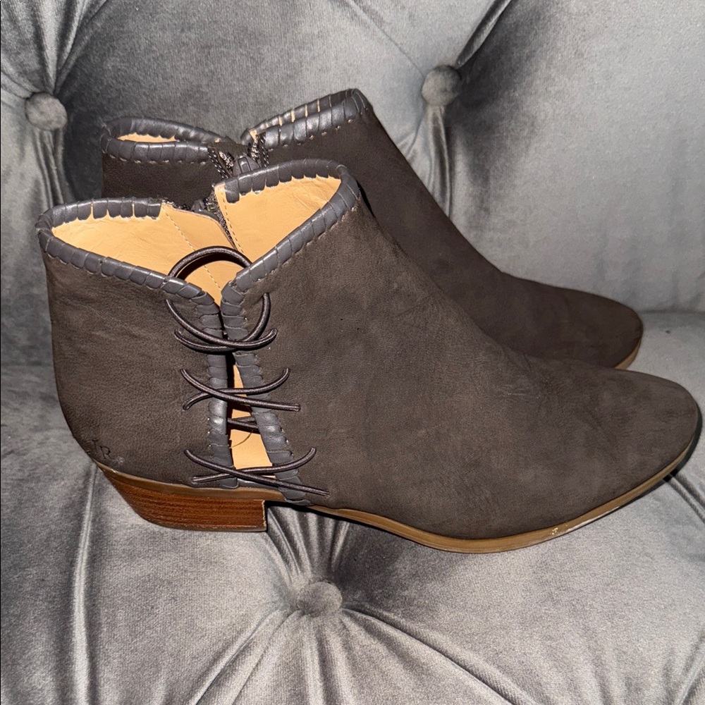 Jack Rogers Brown booties